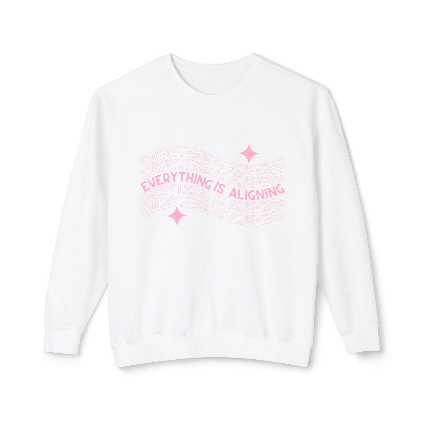 Everything Is Aligning Crewneck Sweatshirt