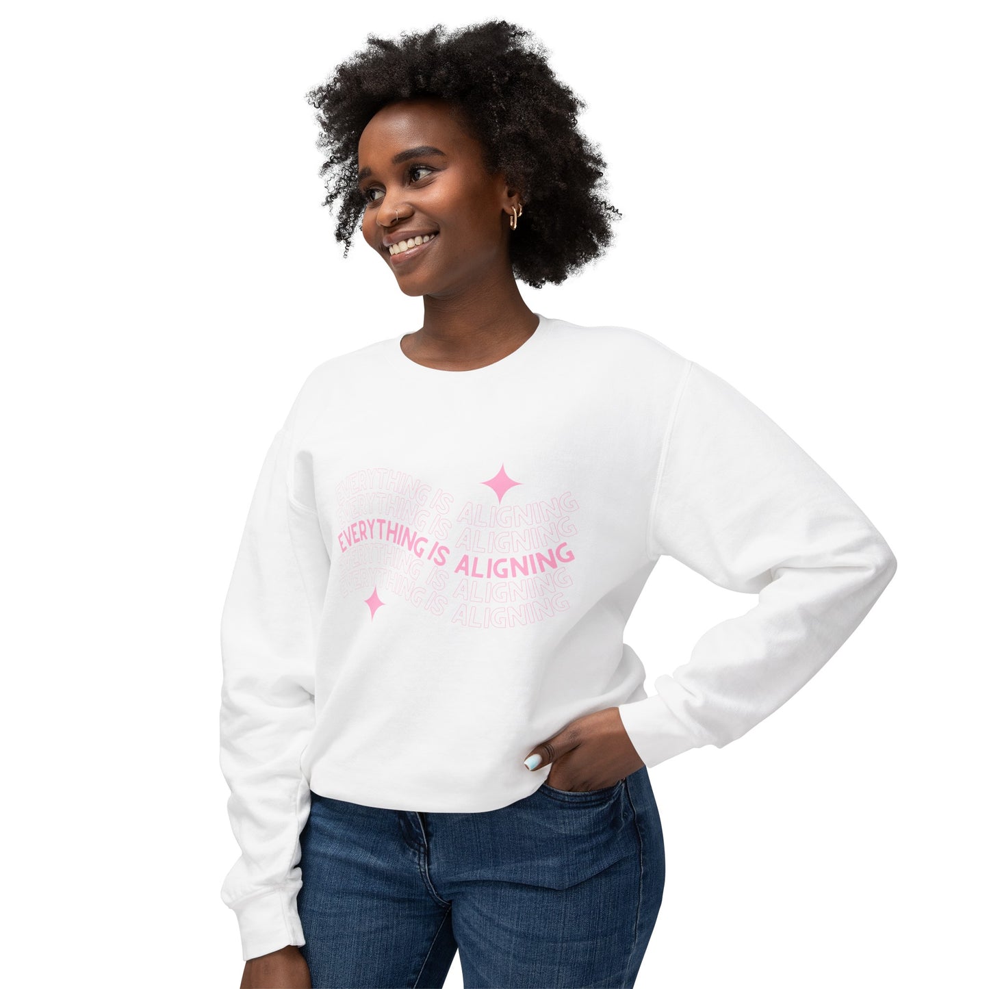 Everything Is Aligning Crewneck Sweatshirt