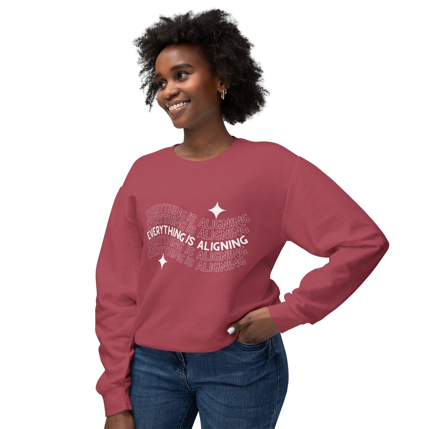Everything Is Aligning Crewneck Sweatshirt