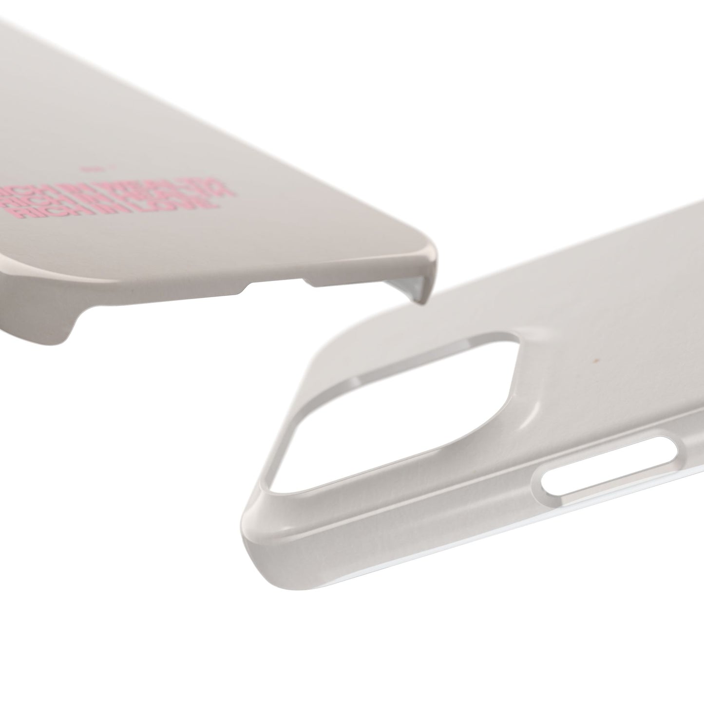 Rich Girl Cream Slim Phone Case