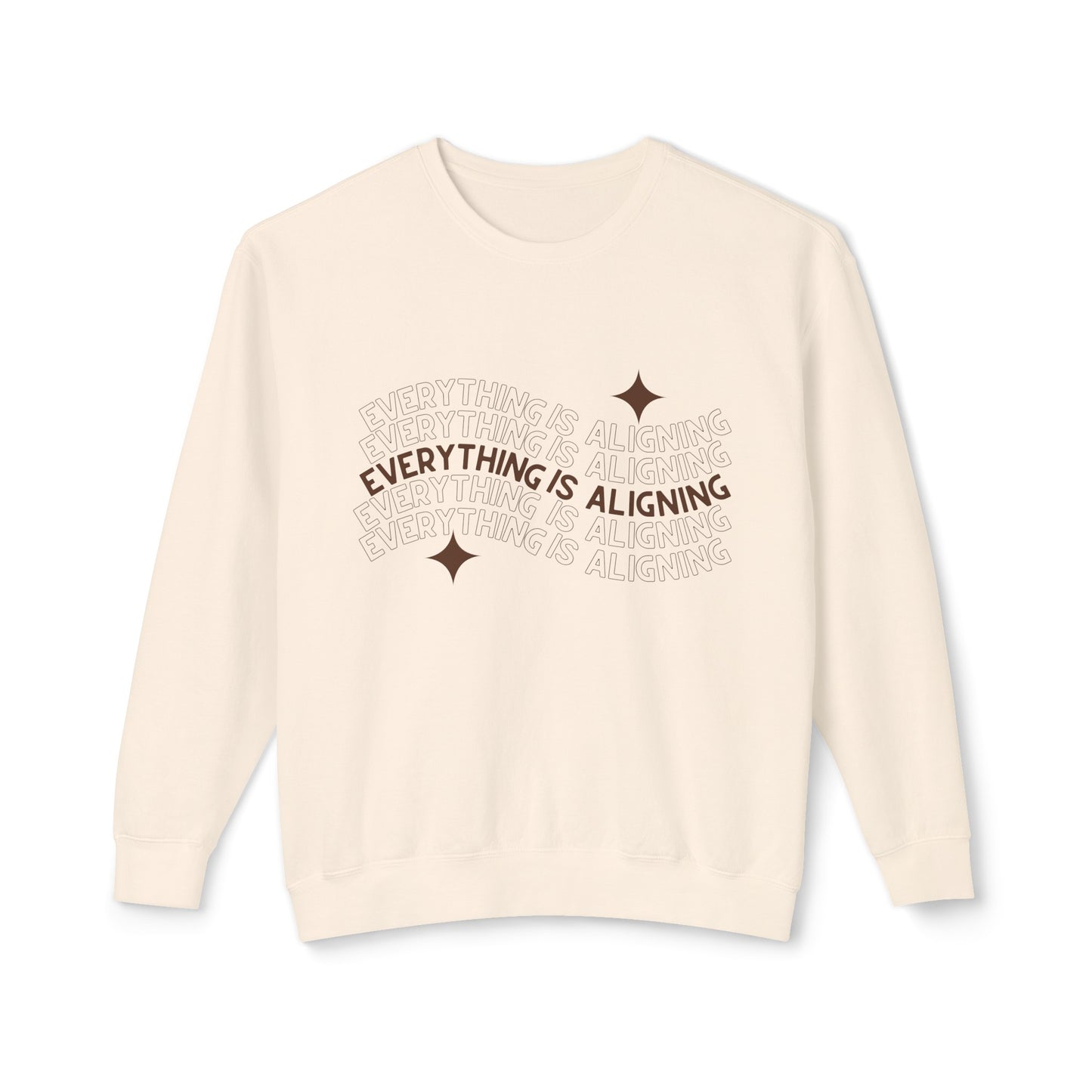 Everything Is Aligning Crewneck Sweatshirt