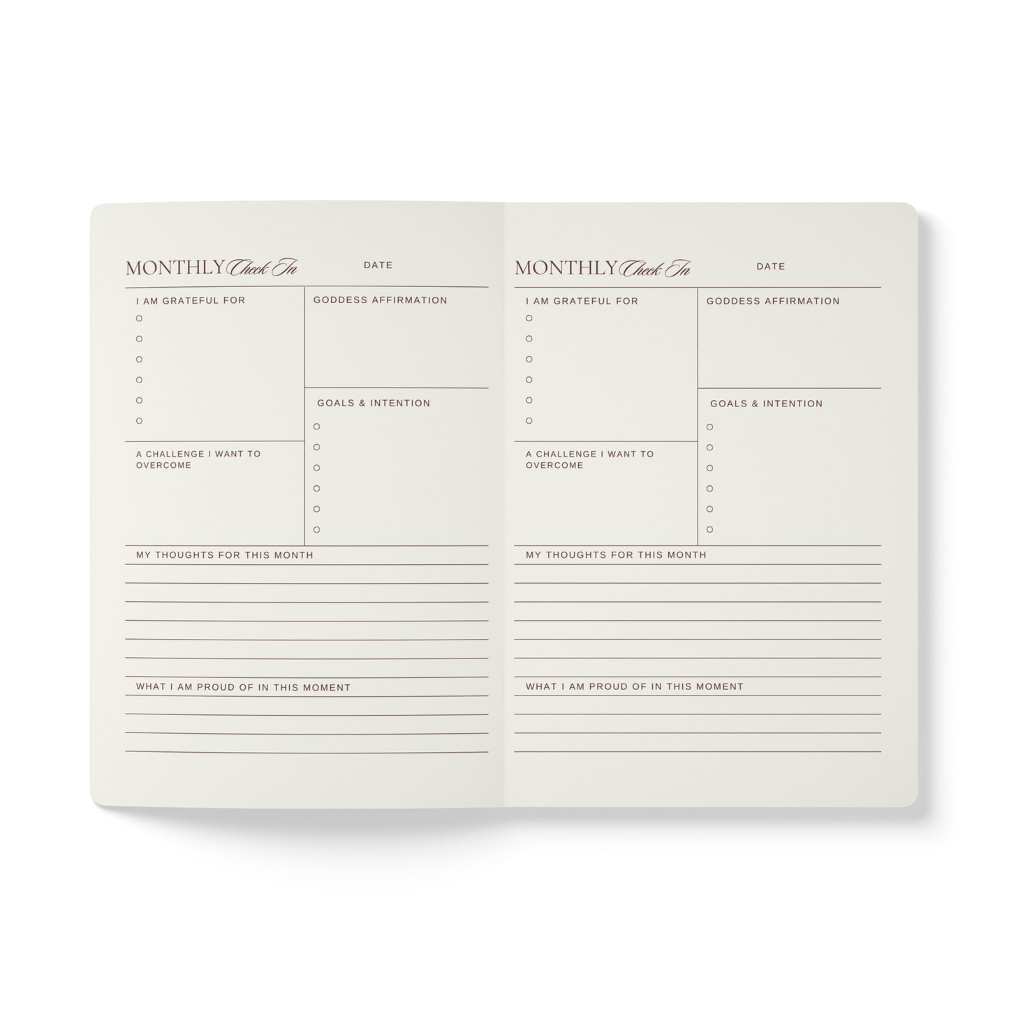 Daily Journal Soft Cover